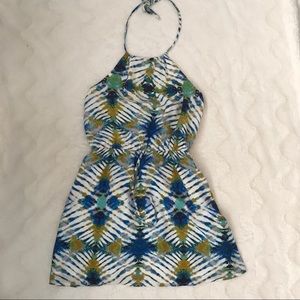 Jack by BB Dakota halter pattern dress
